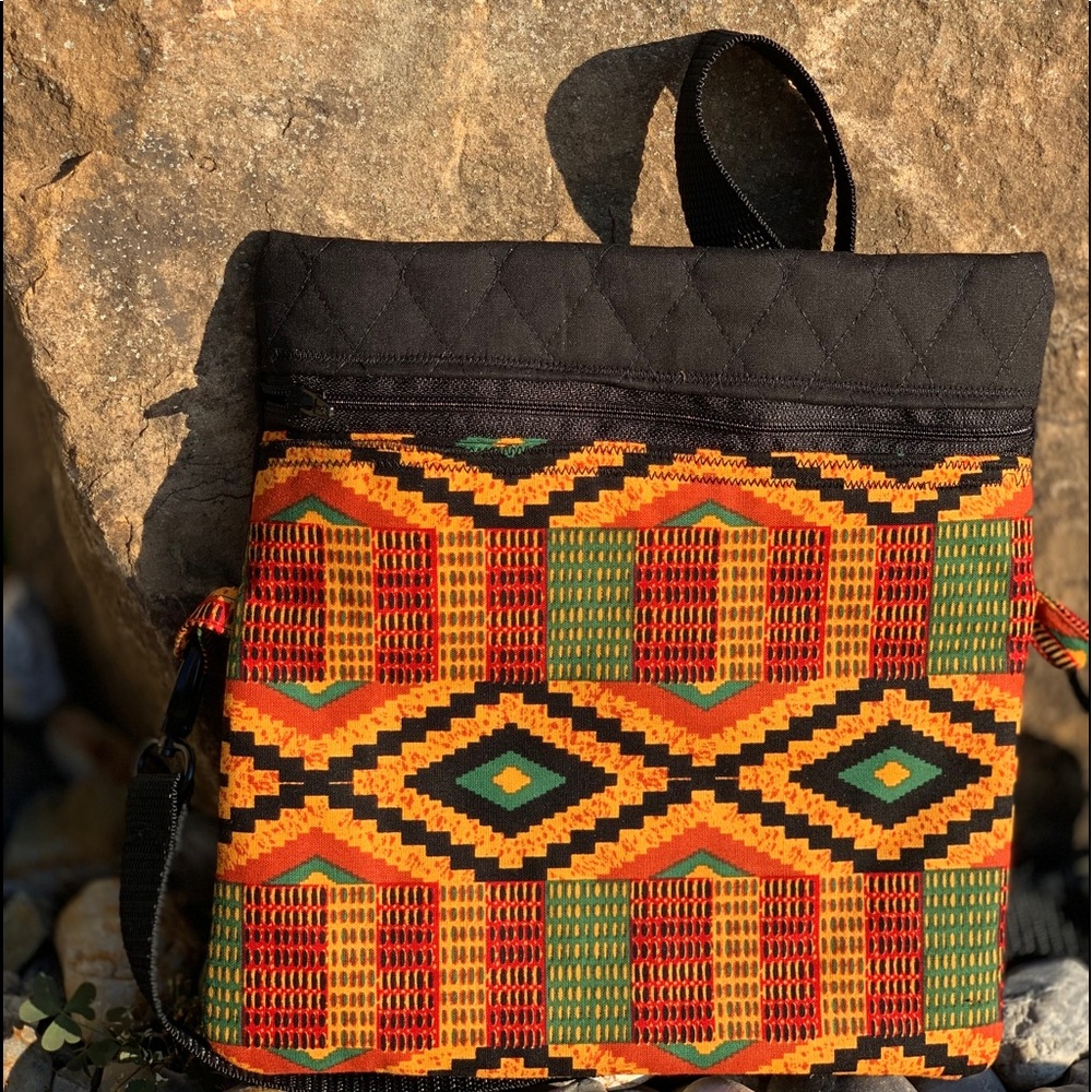 NEW HANDMADE Cotton/Quilted Crossbody